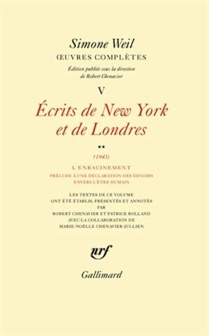 (05) Ecrits de New York et de Londres, Volume 2