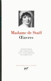 Oeuvres - Madame de Staël
