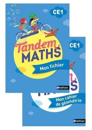 Maths CE1 Tandem - Pack en 2 volumes