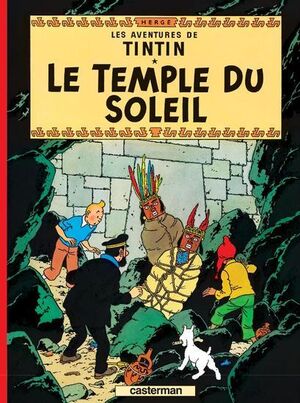 Tintin 14/Temple du Soleil (francés)