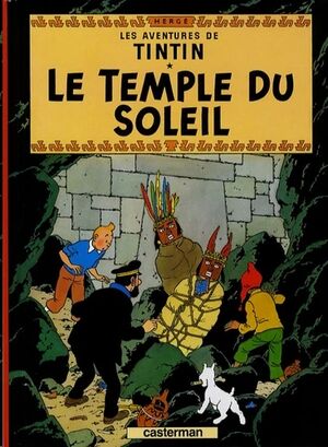 Tintin 14/Temple du Soleil (francés) (petit format couleurs)
