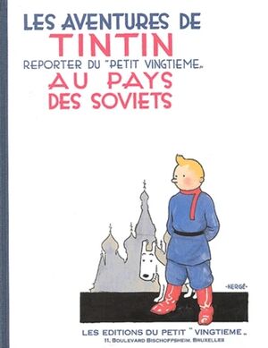 Tintín 01. Tintin au pays des soviets (francés) (facsímil)