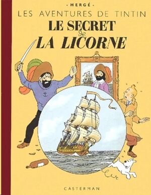 Tintin Facsímil: Le secret de La licorne T.11 (francés)