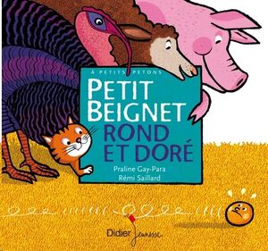 Petit beignet rond et doré