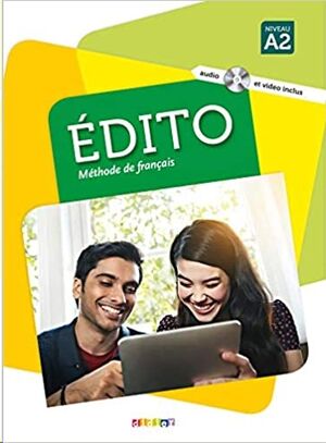 Edito 2 A2 - Livre + CD MP3 + DVD