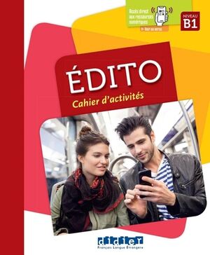 Edito B1 - Cahier + CD