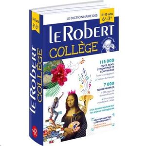 Le Robert collège - 6e-3e