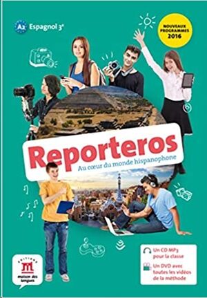 Reporteros 3e (A2) - Pack CD MP3 + DVD espagnol