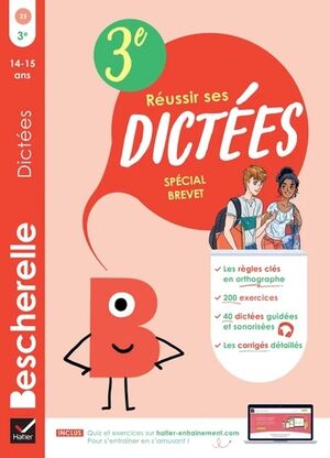 Réussir ses dictées Spécial Brevet 3e