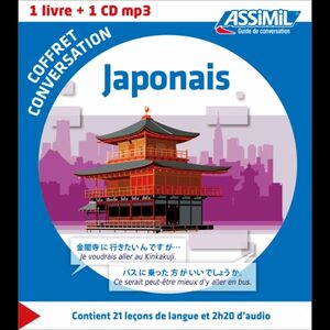 Coffret conversation japonais : 1 livre + 1 CD MP3