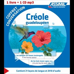 Coffret conversation créole guadeloupéen : 1 livre + 1 CD MP3