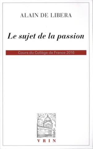 Le sujet de la passion