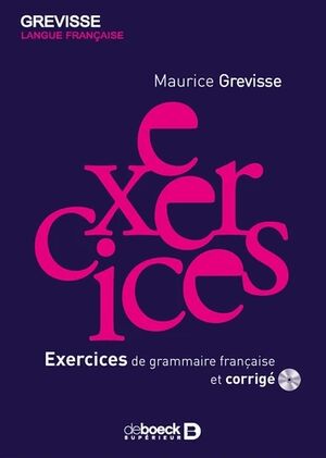 Exercices de grammarie française et corrige