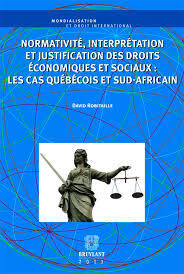 Normativite, interpretation et justification des droits...