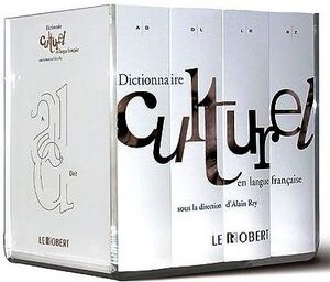 Dictionnaire culturel en langue française