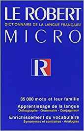 Le Robert Micro /Dict. langue française