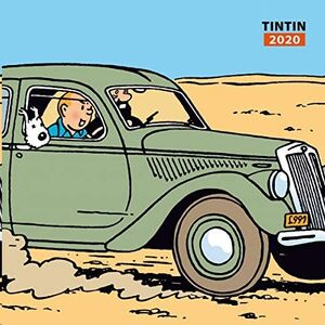 Calendrier Mural Tintin Voitures 2020