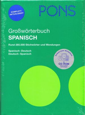 PONS Grosswörterbuch Spanisch vv. + Acceso Online