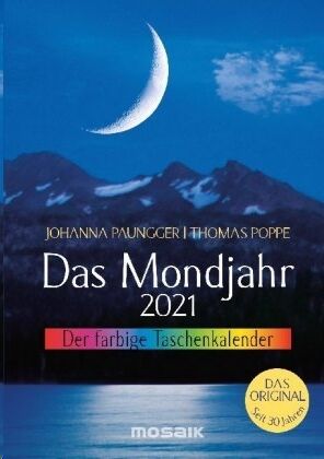 Das Mondjah 2021 - Der farbige Taschenkalender