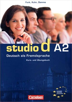 Studio d A2+CD-audio - Kurs und Übungsbuch