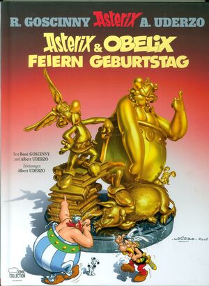 Asterix 34: Geburtstag/Das goldene Buch (alemán)