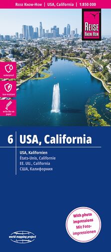 USA 06, Kalifornien / California (1:850.000)
