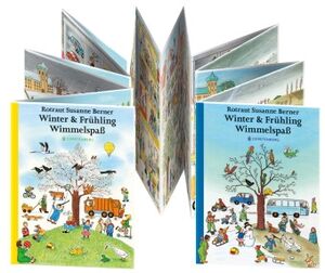 Winter & Frühling Wimmelspaß (Wende-Leporello)