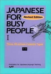 Japanese for busy people 1 (cass)