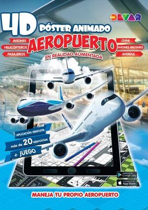 Poster Animado 4D - Aeropuerto