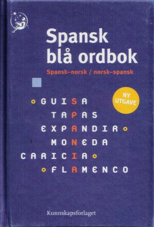 Spansk bla Ordbok Noruego/Español vv.