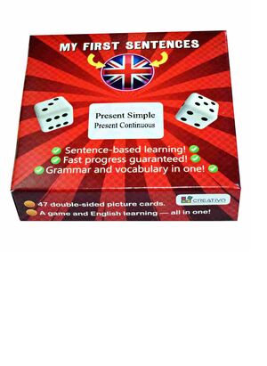 My First Sentences: PRESENT SIMPLE vs PRESENT CONTINUOUS