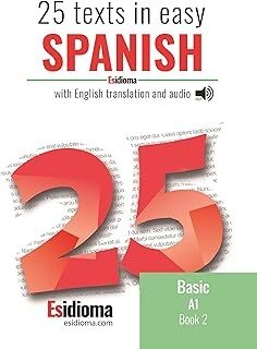 Esidioma - 25 texts in Spanish - Level A1 - Book 2