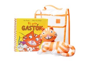 Pack El gato Gastón (libro+peluche)