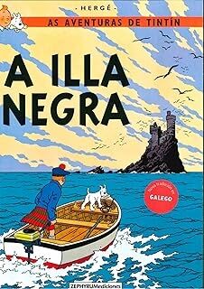 Tintin 07/ A illa negra (galego)