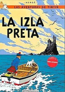 Tintin 07/ La izla preta (judeo espanyol)
