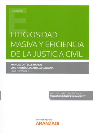 Litigiosidad masiva y eficiencia de la justicia civil