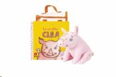Pack La Cerdita Clea (libro pop-up + muñeco peluche cerdita