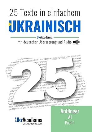25 Texte auf Ukrainisch - Niveau A1 - Buch 1 + Audio online