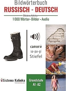 Bildwörterbuch Russisch - Deutsch (con audio)