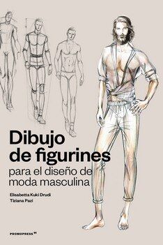 Dibujo de figurines para el diseño de moda masculina