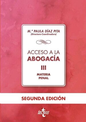 Acceso a la abogacía, volumen III