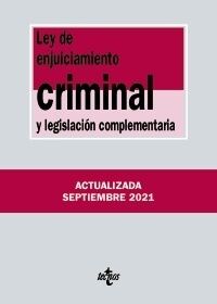 Ley de Enjuiciamiento Criminal y Legislación Complementaria