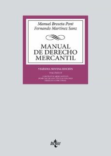 Manual de Derecho Mercantil, vol. II (29ed.)