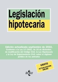 Legislación Hipotecaria, 37ed.