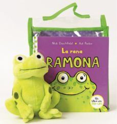 La Rana Ramona (pack con libro pop-up y muñeco peluche-rana)