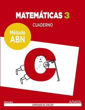 Matemáticas 3 - Método ABN - Cuaderno