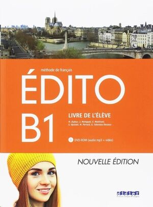 Edito (ed España) B1 Livre de l'eleve+CD+DVD