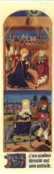 Marcapáginas Horas de Alonso Fernández de Córdoba