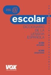 Diccionario Escolar de Lengua Española, 4 ed.
