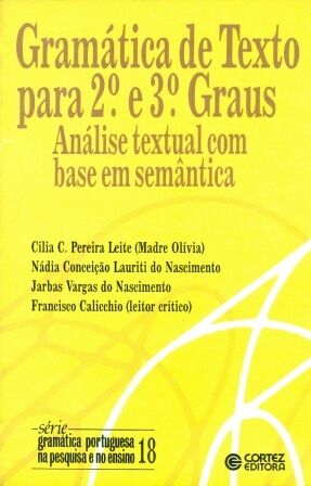 Gramática de texto - 2? e 3? graus